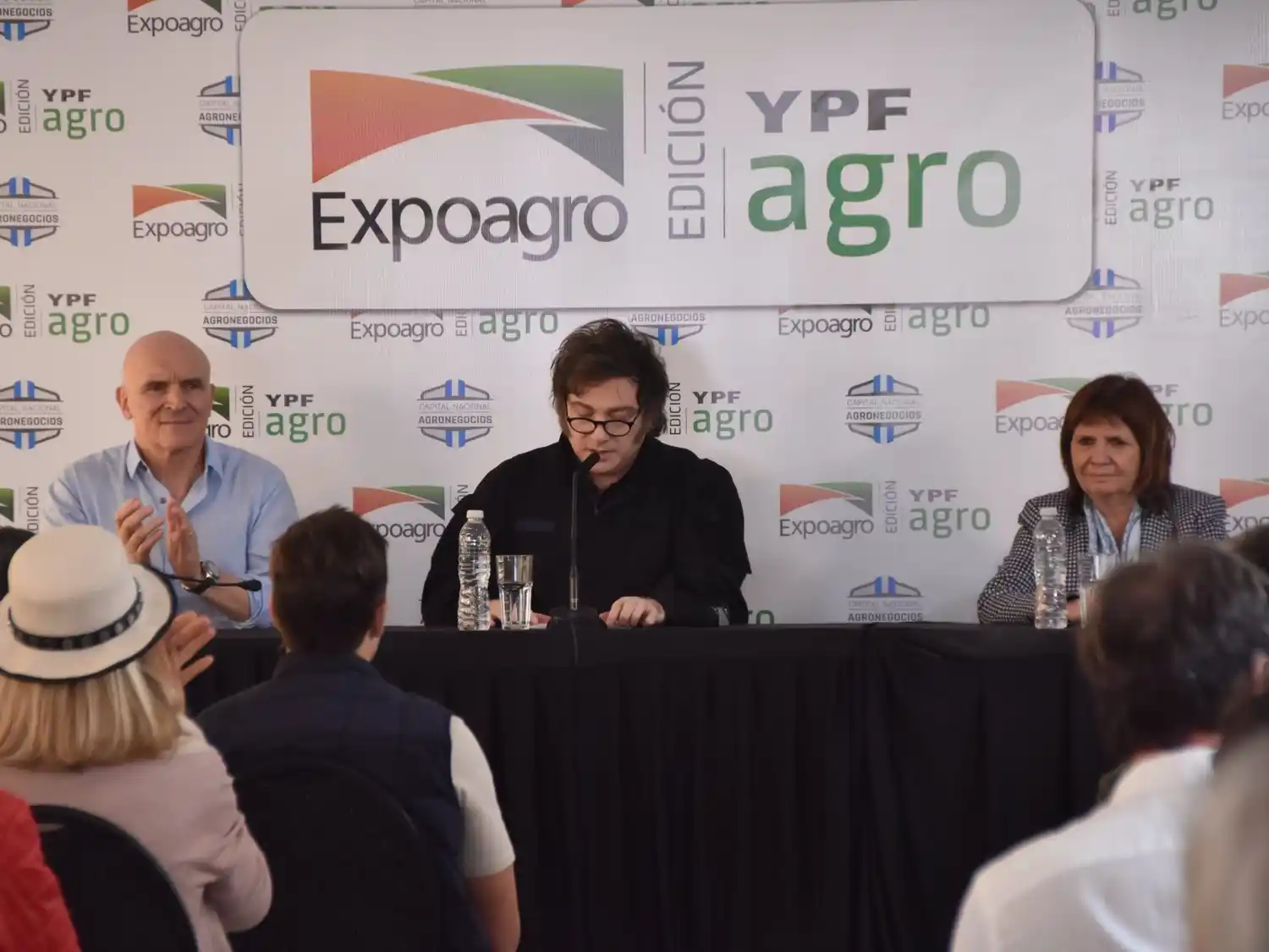 Milei en expoagro