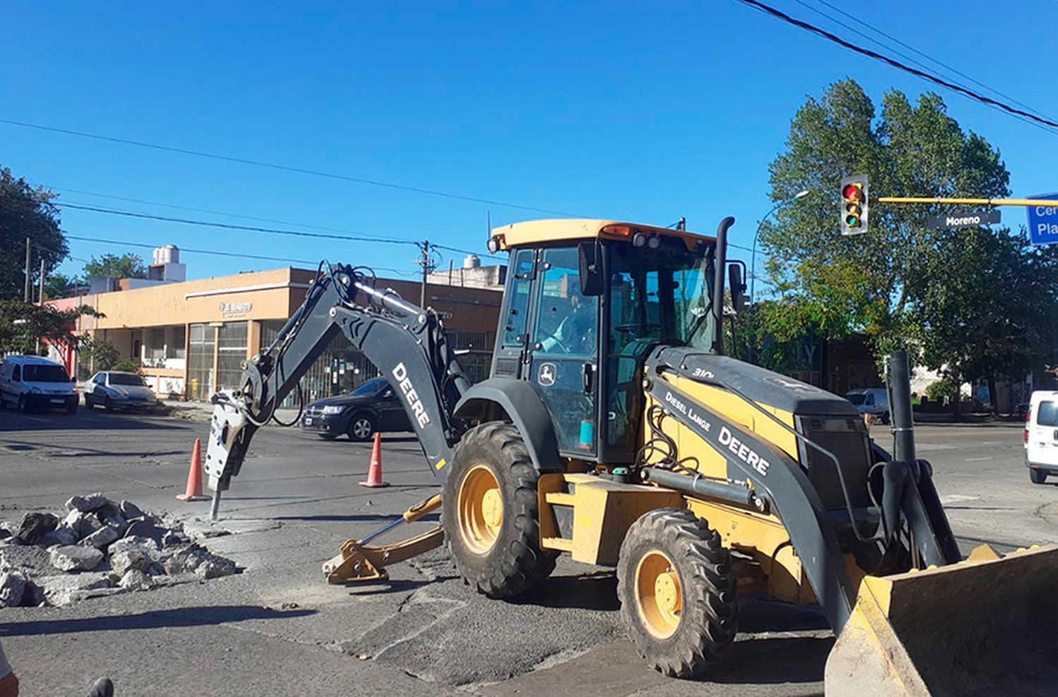 El Municipio informa los cortes de tránsito por obras viales en distintas zonas de la ciudad