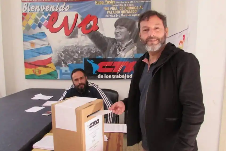 La CTA de Entre Ríos quedó en manos del docente Sergio Elizar