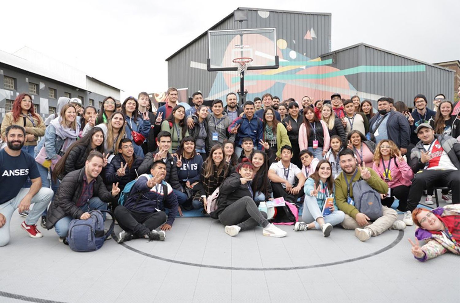 En Tecnópolis, Raverta participó de un taller con más de 300 jóvenes