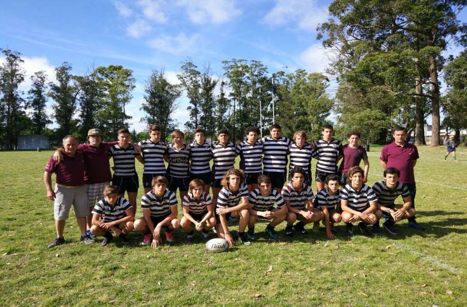 Los M15 de Sporting, subcampeones en Uruguay