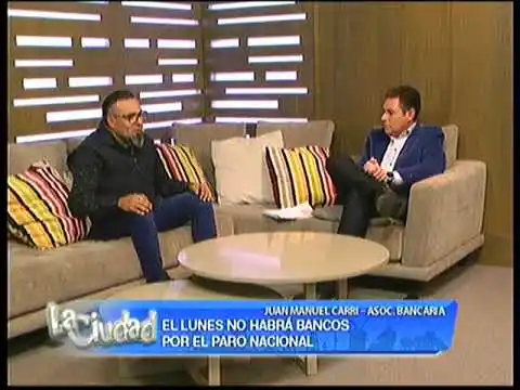 La Asociación Bancaria adhiere al paro nacional del lunes venidero