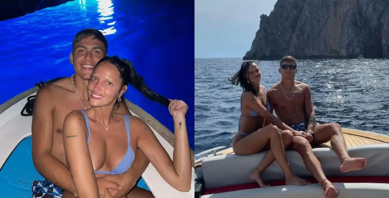Las románticas vacaciones de Paulo Dybala y Oriana Sabatini