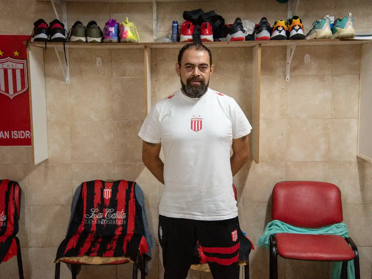 Amín: "Dejé la grasa por la pelota"