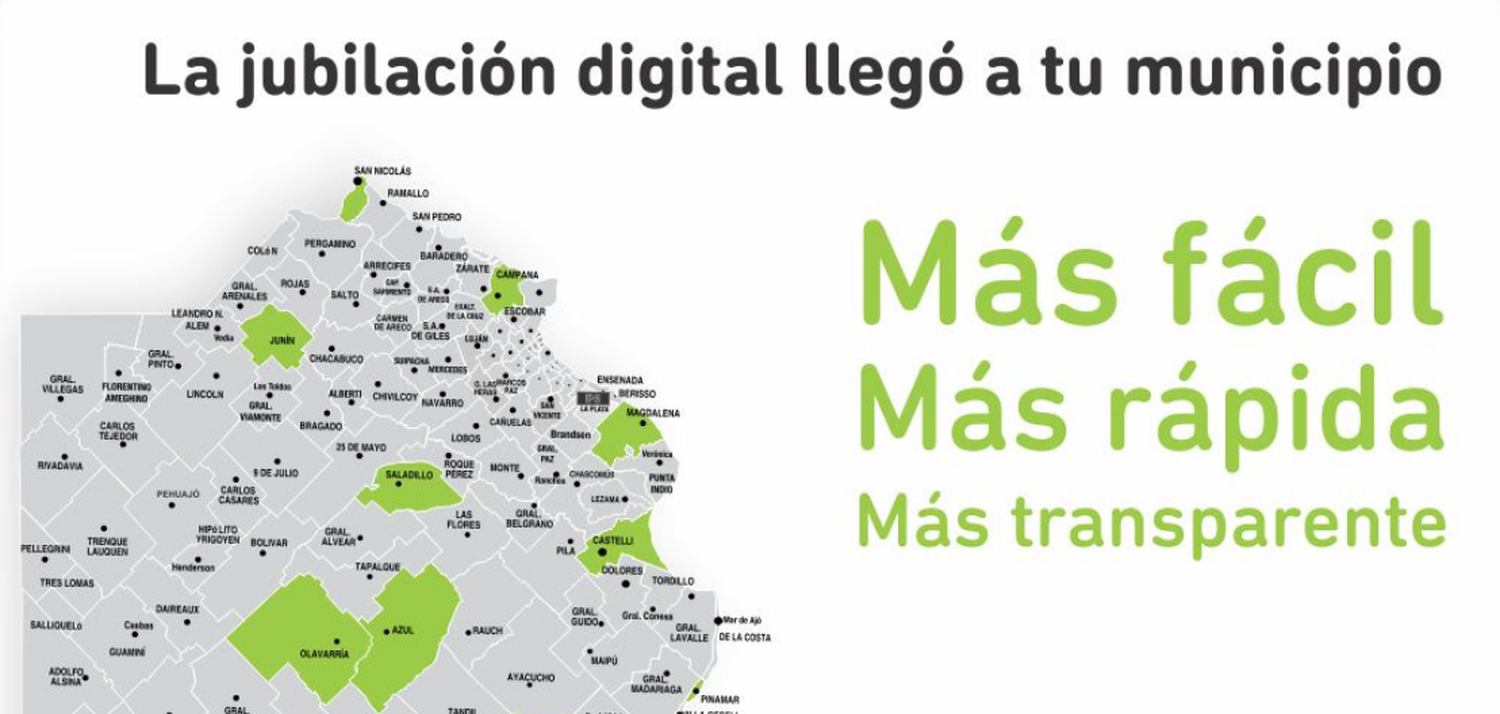 Avanza la digitalización de las jubilaciones de los estatales en Provincia