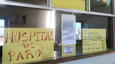 Segundo día del paro de 48 horas en los hospitales bonaerenses
