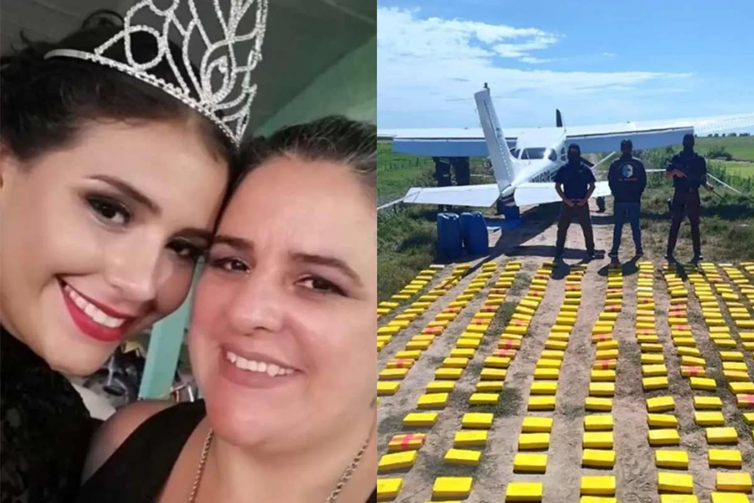 Avioneta con cocaína en Ibicuy: qué dijo la madre de la joven boliviana detenida