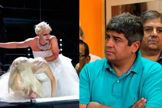 Benjamín Vicuña cruzó a Pablo Moyano por su papel de "Evita"