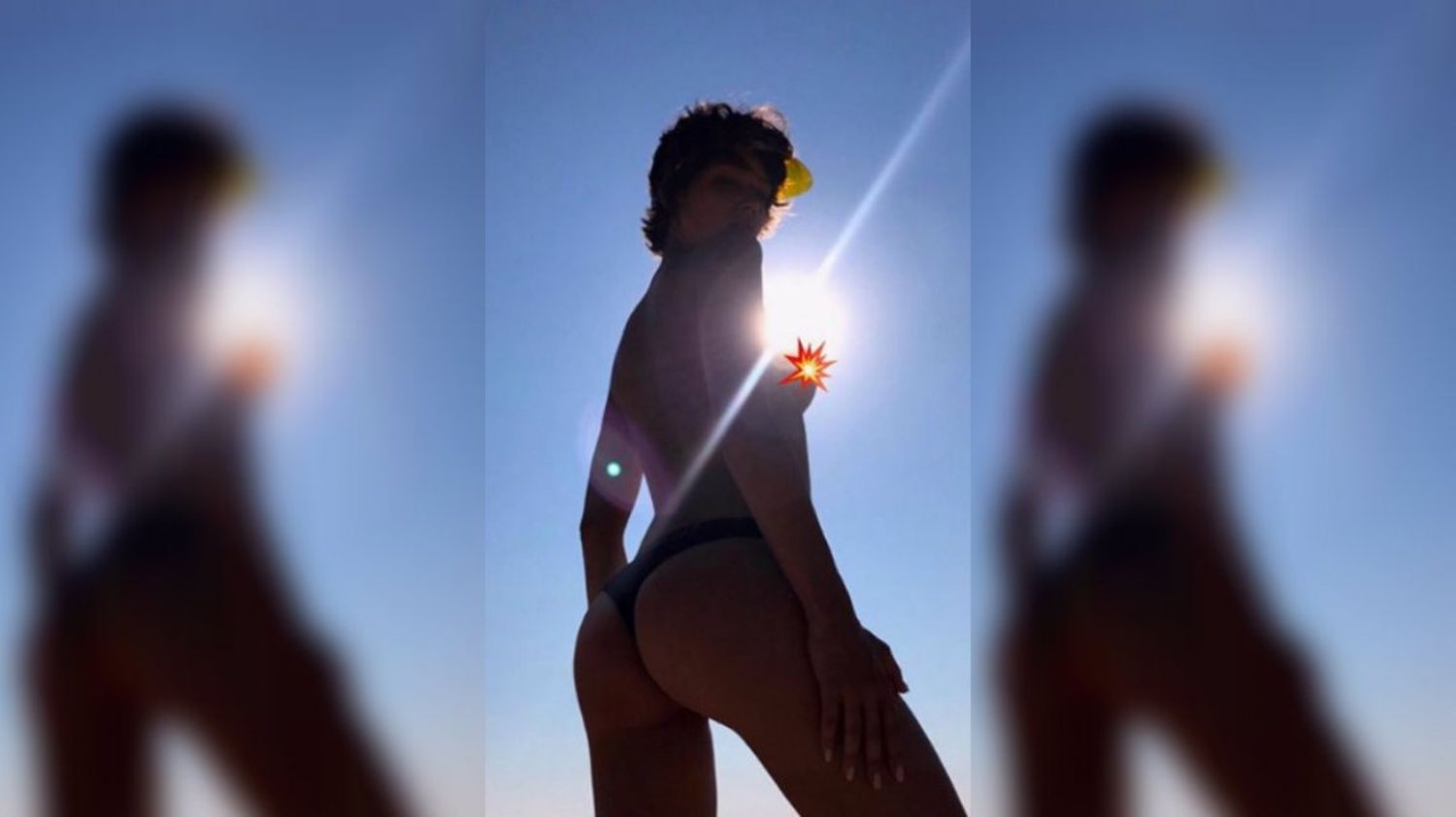 El sensual topless de Ursula Corberó