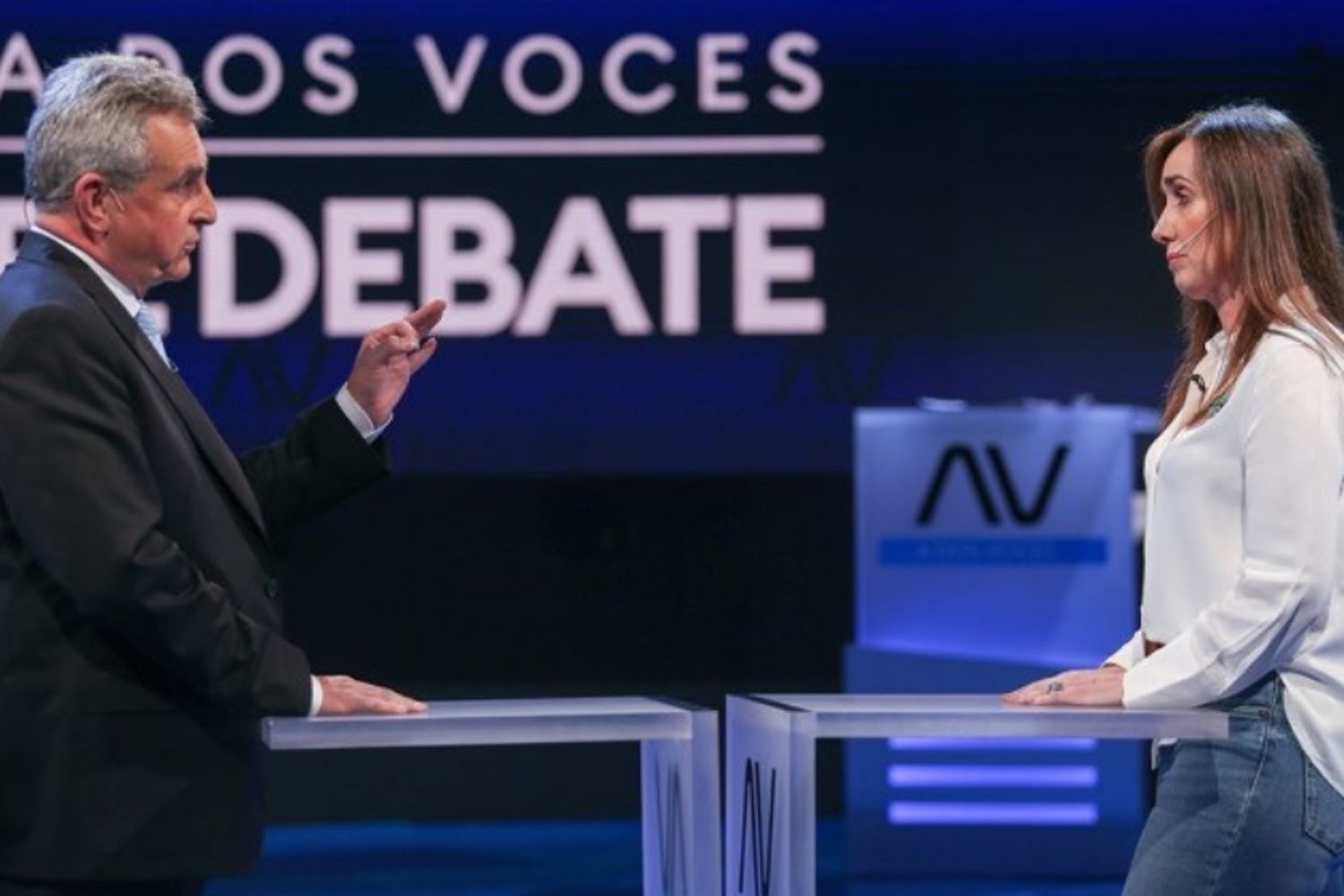 Balotaje 2023: Rossi y Villarruel se cruzaron en el debate de candidatos a vicepresidente