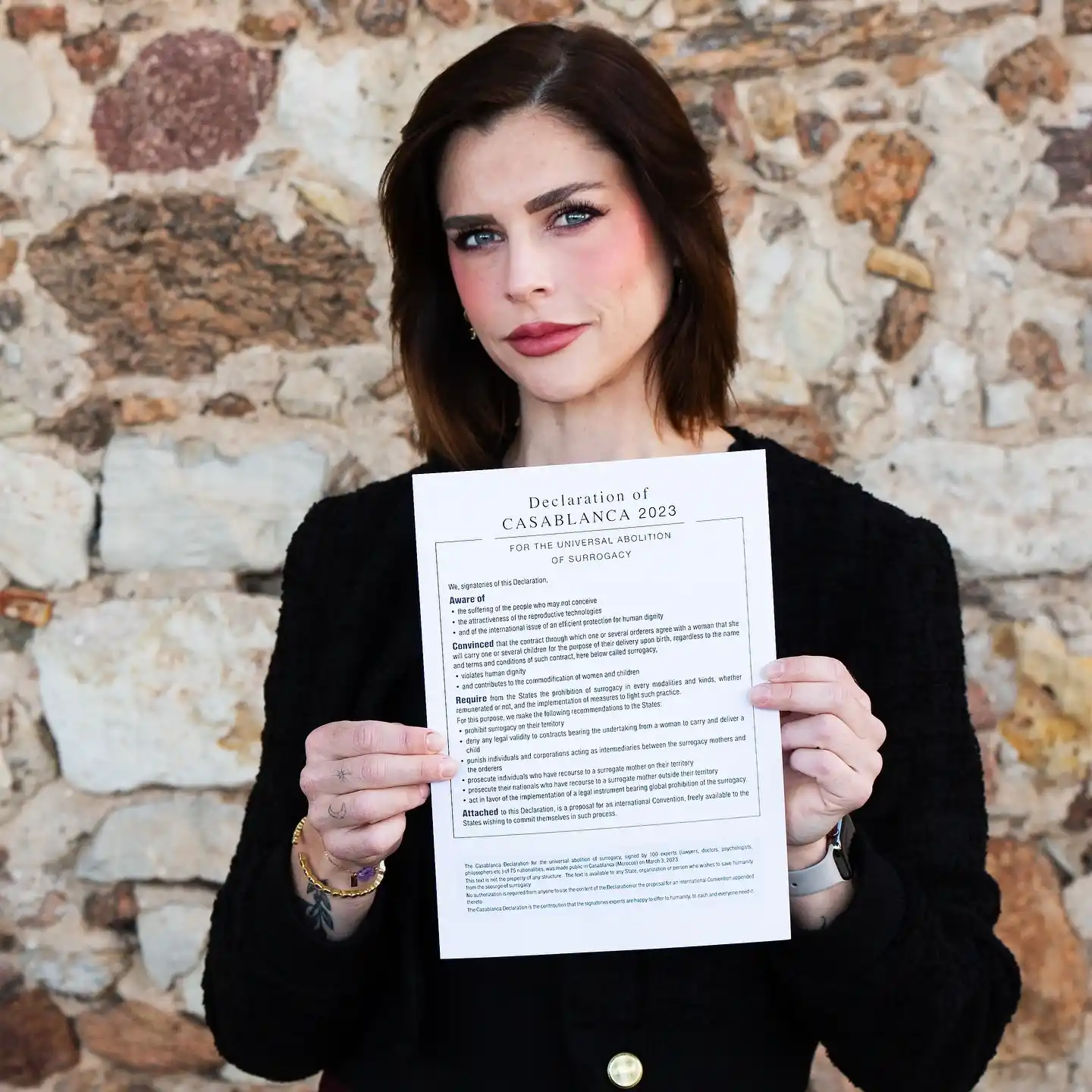 Desde el silencio familiar hasta los foros internacionales: la historia que Olivia decidió contar.