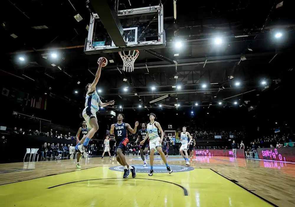 La Selección no pudo ante Estados Unidos, pero dejó una gran impresión de cara al resto del torneo. Foto: FIBA