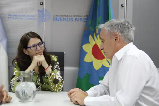 Gastón se reunió con la ministra Batakis para avanzar sobre propuestas habitacionales para Chascomús