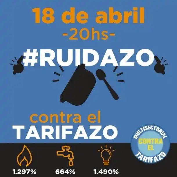 Crespo adhiere al ruidazo nacional