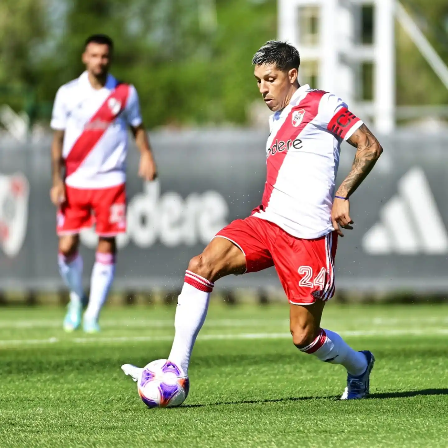 Enzo Pérez fue parte del equipo titular.