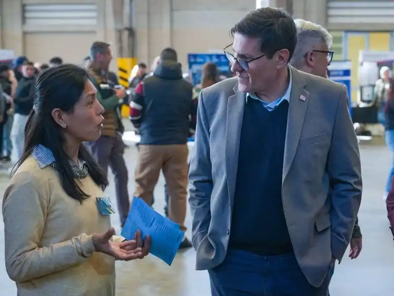 El ministro Goity puso en valor el esfuerzo de la provincia para mejorar la educación en Santa Fe.