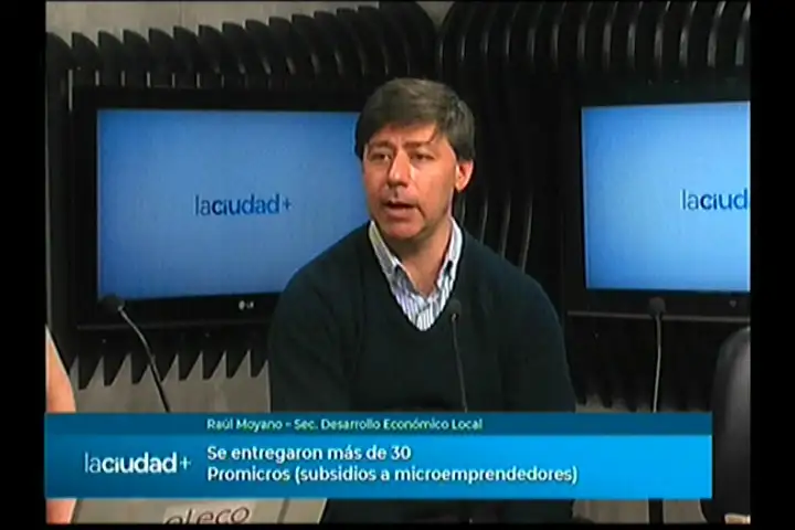 Raúl Moyano se entregaron mas de 30 Promicros