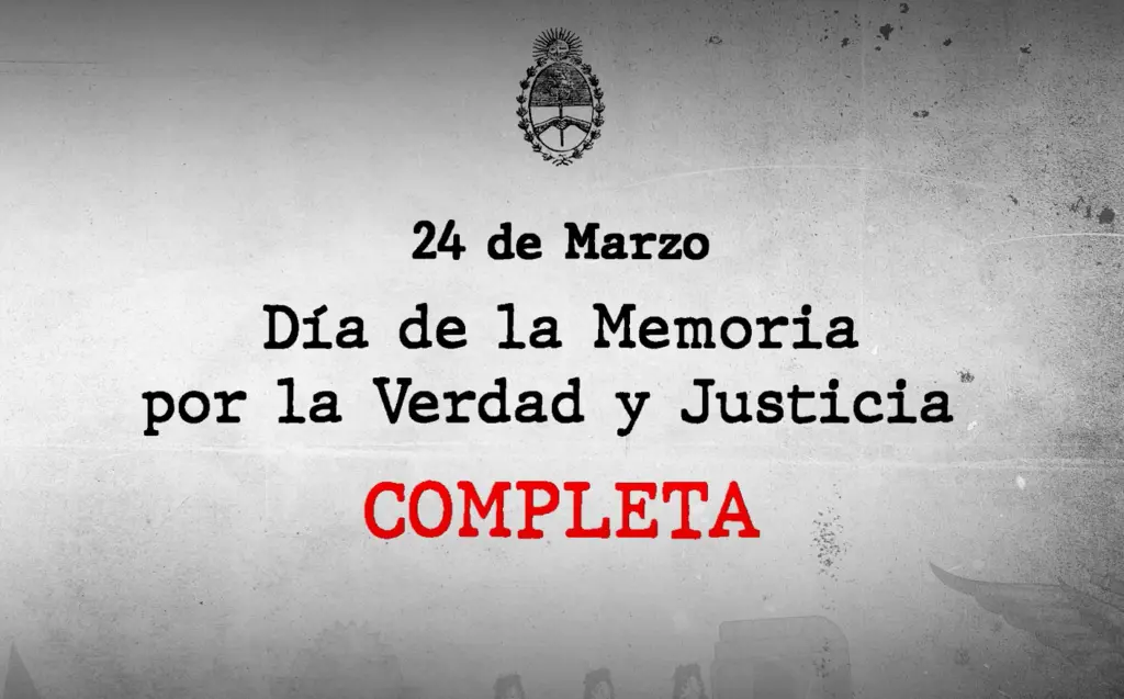 Como en el 2024 el gobierno difundió un video negacionista del golpe de estado