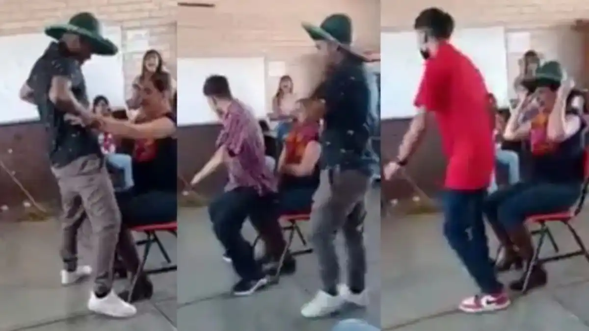 ¡A LO RONALD ACUÑA JR! Despidieron a profesora por «perrear» con sus alumnos en plena aula de clases (Video)