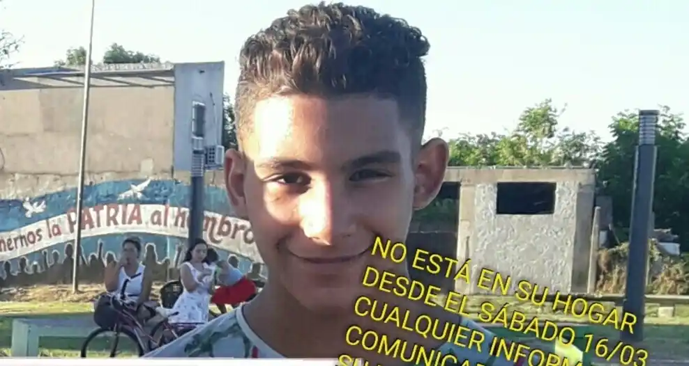 Se solicita información sobre el paradero de Rodrigo Gian Salinas