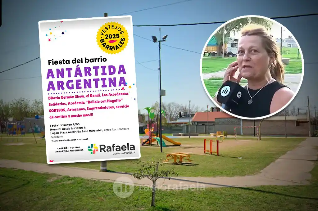 El barrio Antártida Argentina se prepara para su gran fiesta barrial este domingo