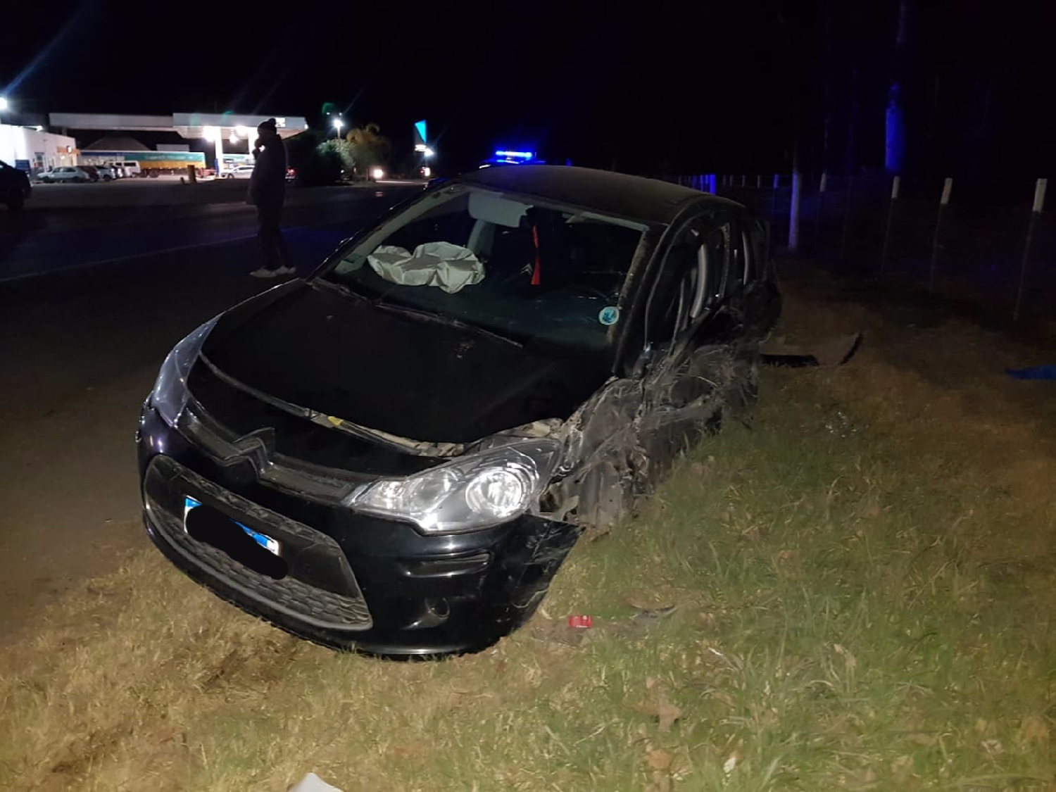 El Fuertecito: dos autos chocaron de frente
