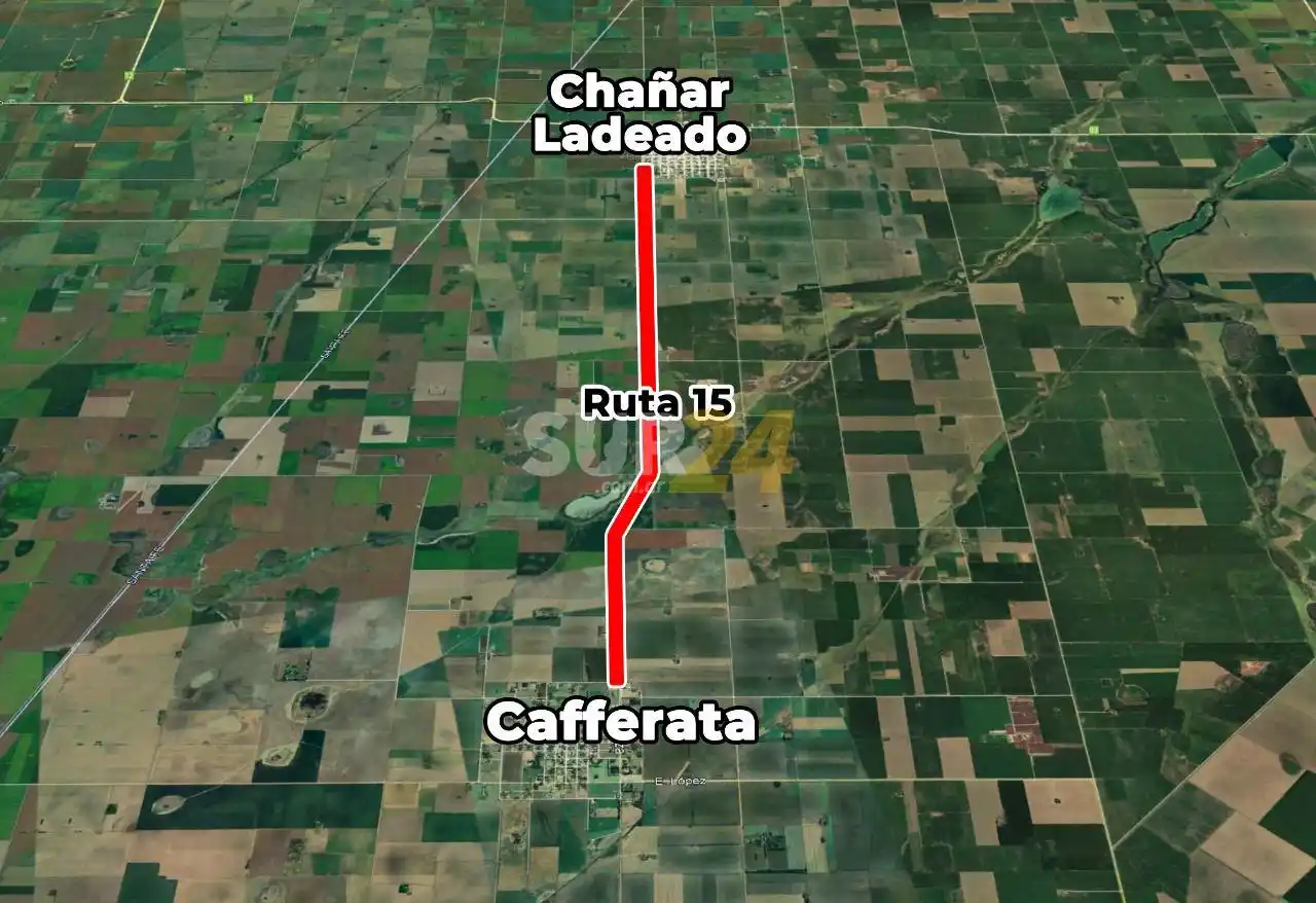 Enrico reclama avanzar en la reconstrucción de un tramo de la ruta 15  