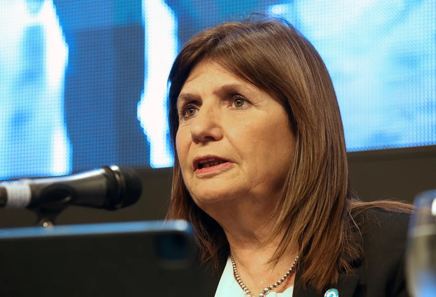 Patricia Bullrich, Ministra de Seguridad.