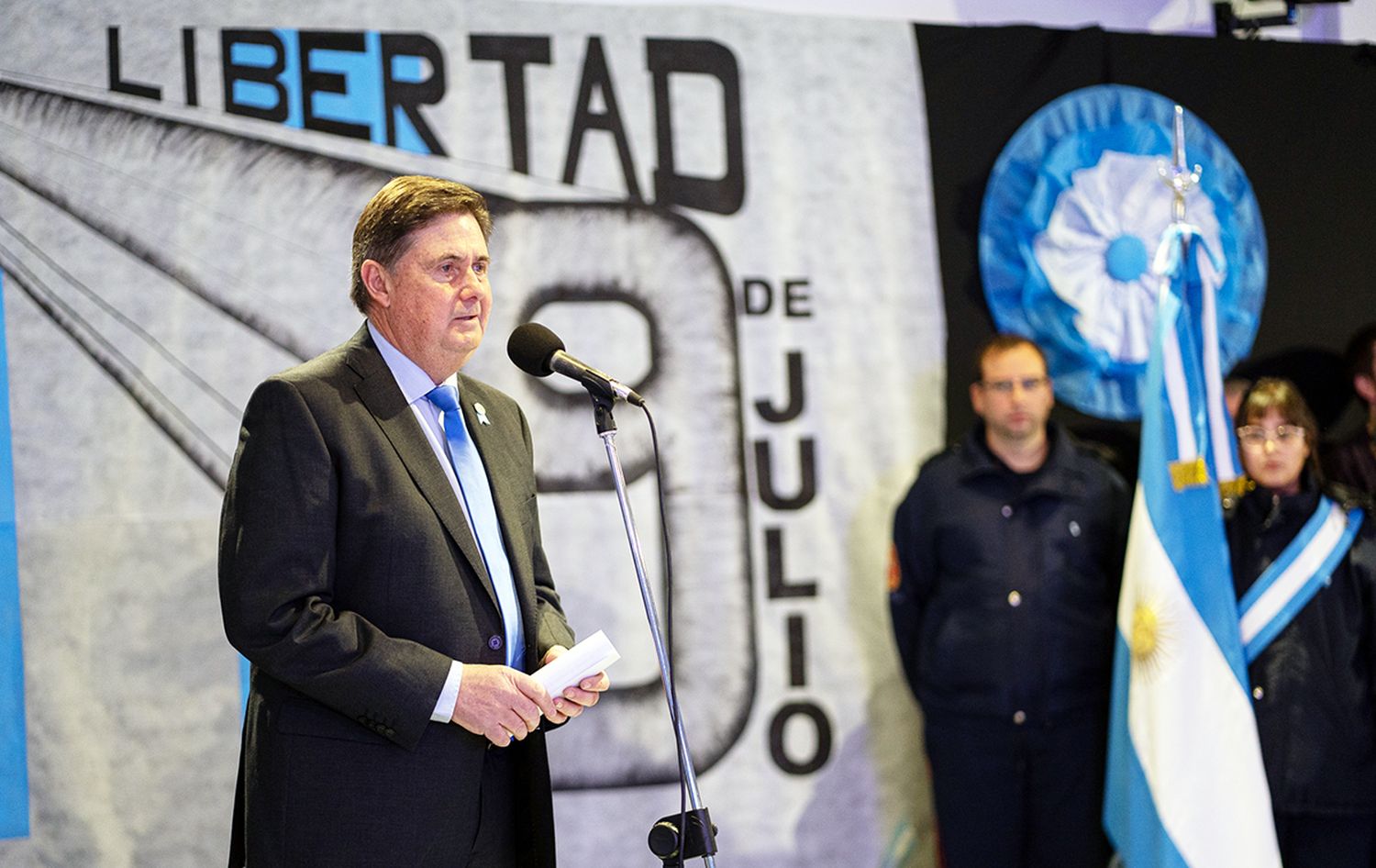 Discurso. Del intendente Gargaglione en San Cayetano
