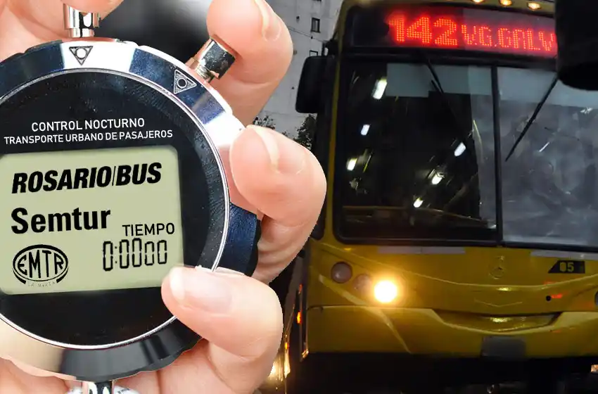 Según un informe, las líneas de Rosario Bus son las que más demoras tienen en la noche