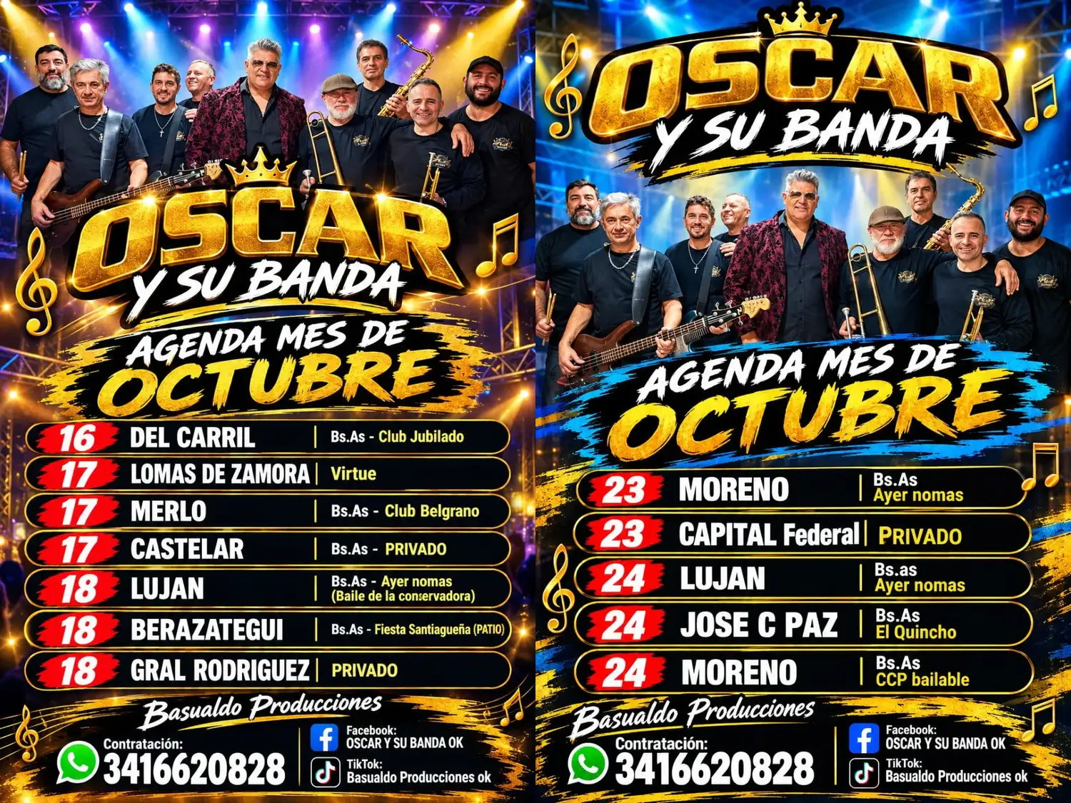 Agenda de la gira