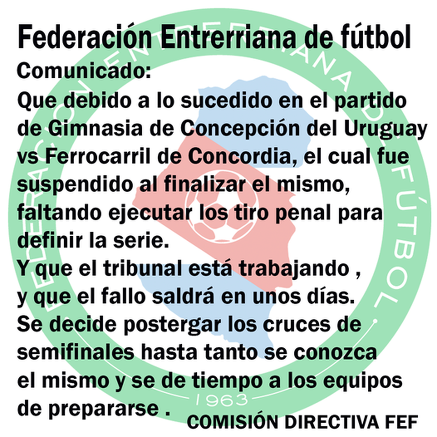 Se conocen las sedes de los Entrerrianos Infantiles