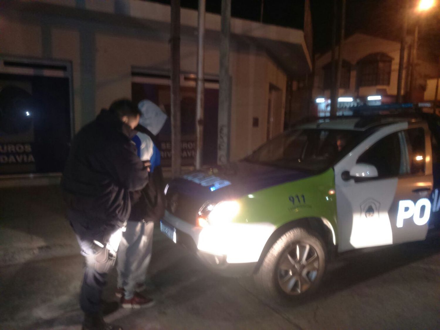 Dos menores participaron en un robo y los atraparon