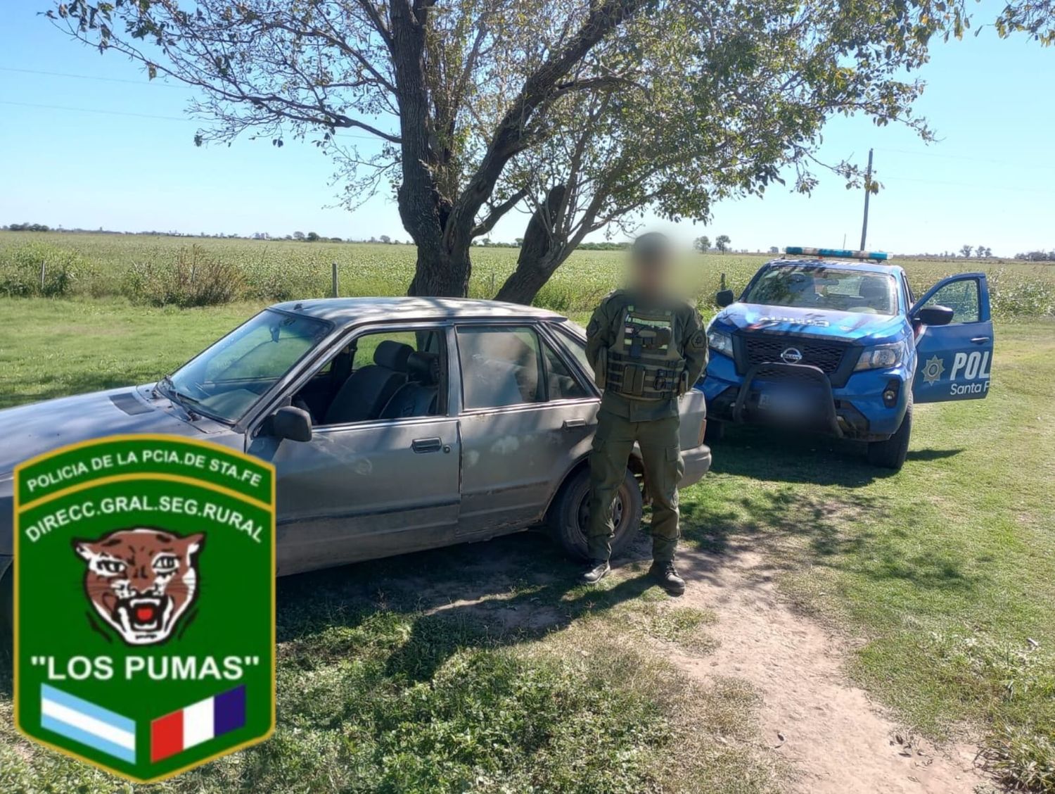 La Guardia Rural “Los Pumas” recuperó una bomba sumergible robada en Bigand, valuada en un millón y medio de pesos