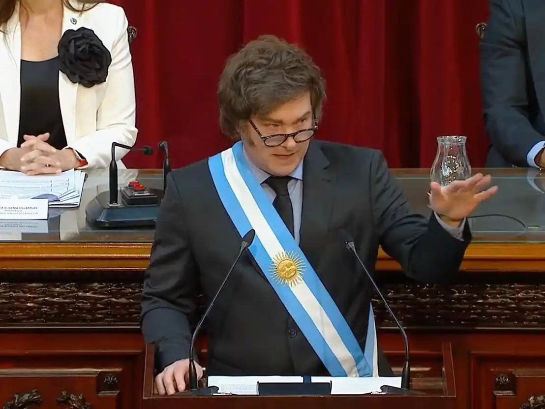 Los anuncios de Milei en su discurso de apertura de sesiones.