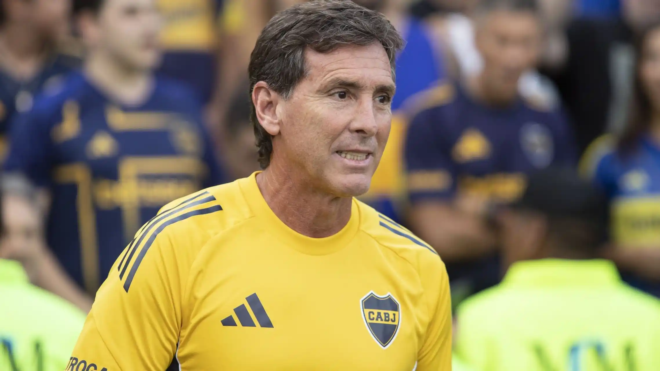 Claudio Úbeda, DT de Boca.
