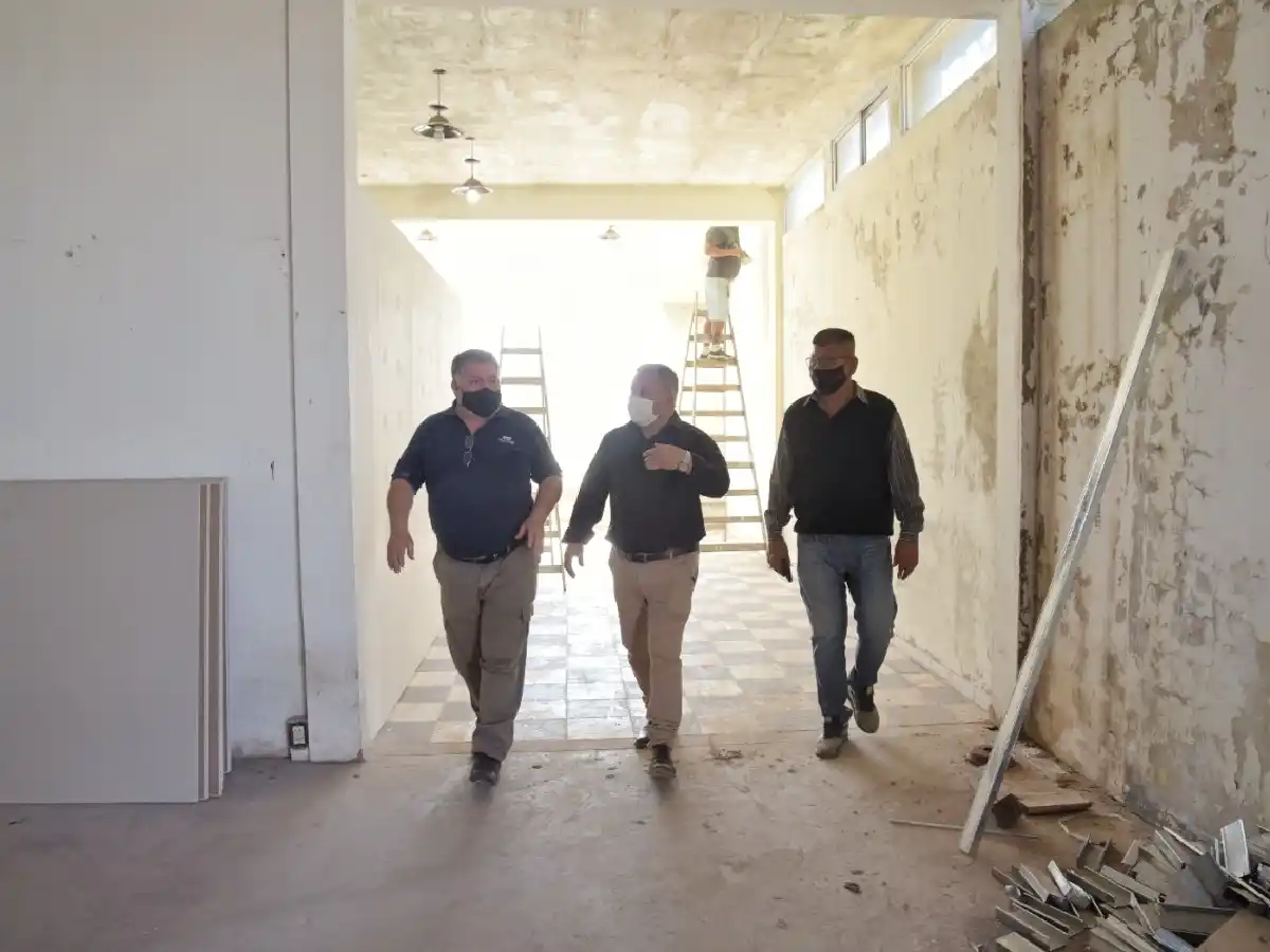 Avanzan obras en el edificio  donde funcionará Gendarmería    