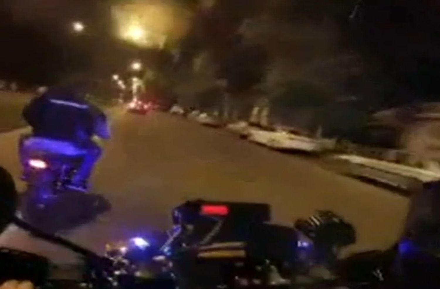 De película: robo y persecución en moto terminó con dos personas detenidas