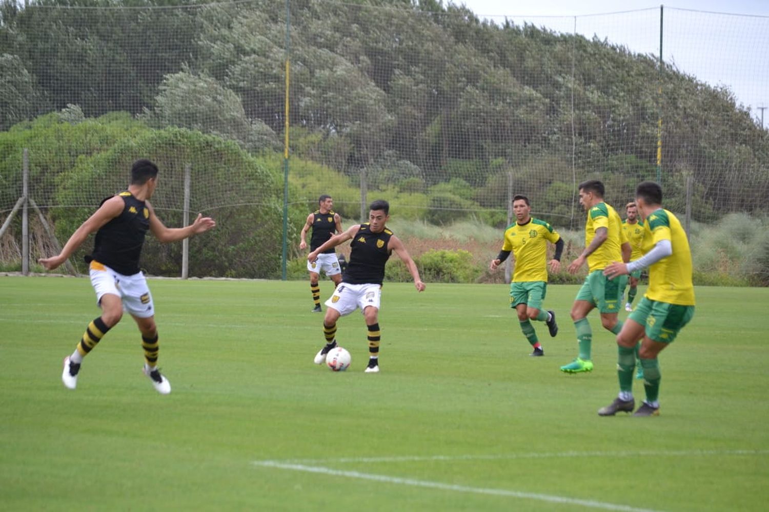 Santamarina tuvo otro ensayo frente a Aldosivi