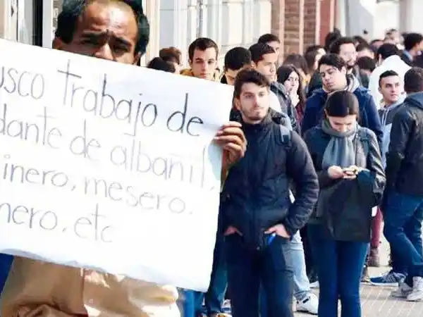 Aumentó la desocupación y 
llegó al 7,5% en el cierre de 2025