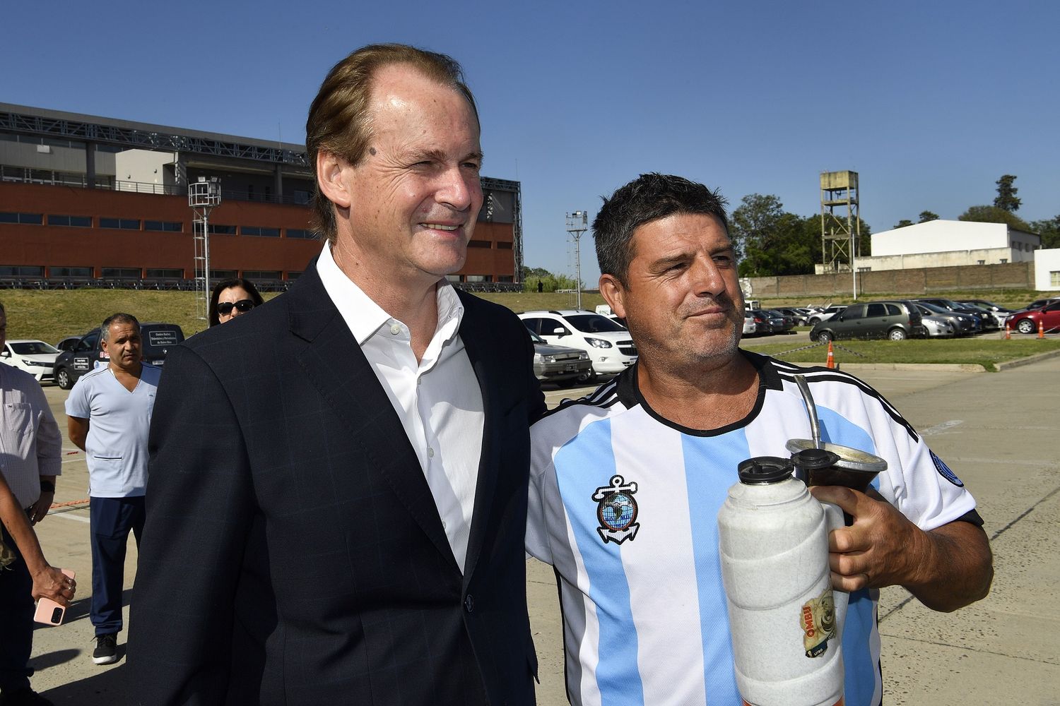 Bordet se refirió al triunfo de Argentina y a la labor de Lisandro Martínez en el equipo