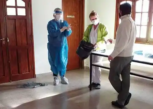 Se realizó una capacitación para enfermeros de centros de salud