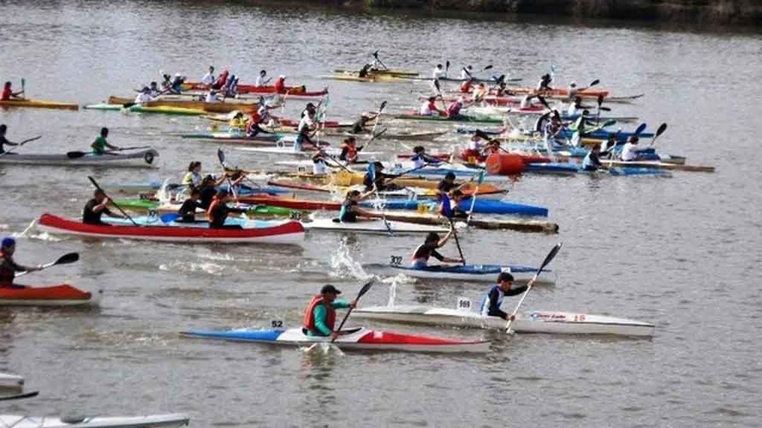 La tercera fecha del Entrerriano de Canotaje se realiza en nuestra ciudad