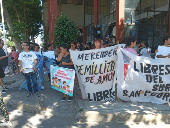 Potenciar Trabajo: en San Pedro también hubo protesta y el Gobierno nacional se comprometió a depositar