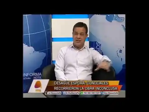 DESAGÜE ESPORA: CONCEJALES RECORRIERON LA OBRA INCONCLUSA