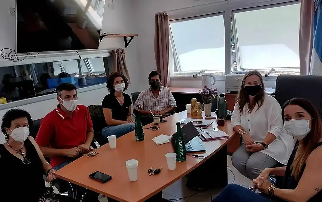 Secretaría de Seguridad local: Mariela Moscarella se reunió con los presidentes de los distintos bloques del Concejo Deliberante