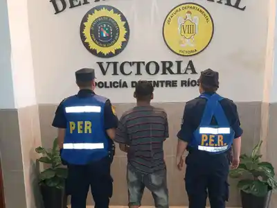 Victoria: trasladan a un hombre con pedido de captura sospechado de integrar una banda narco