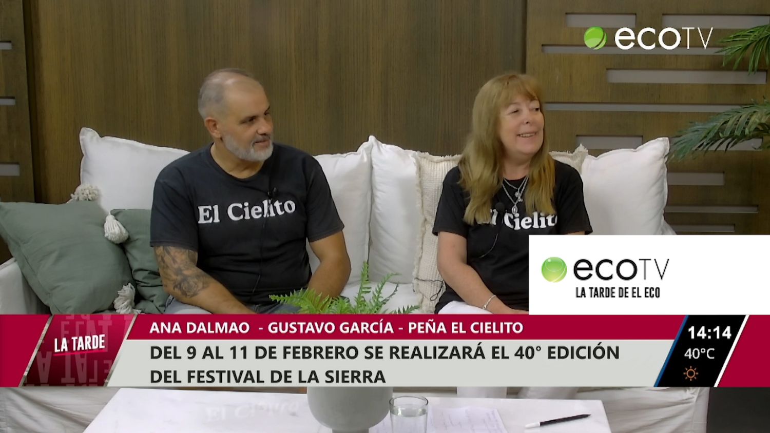 Del 9 al 11 de febrero se realizará el 40° Edición del Festival de la Sierra