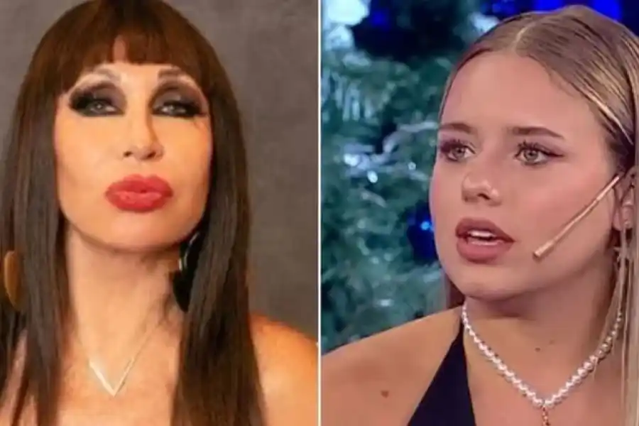 El filoso comentario de Moria Casán contra el compañero de Coti Romero en Bailando 2023