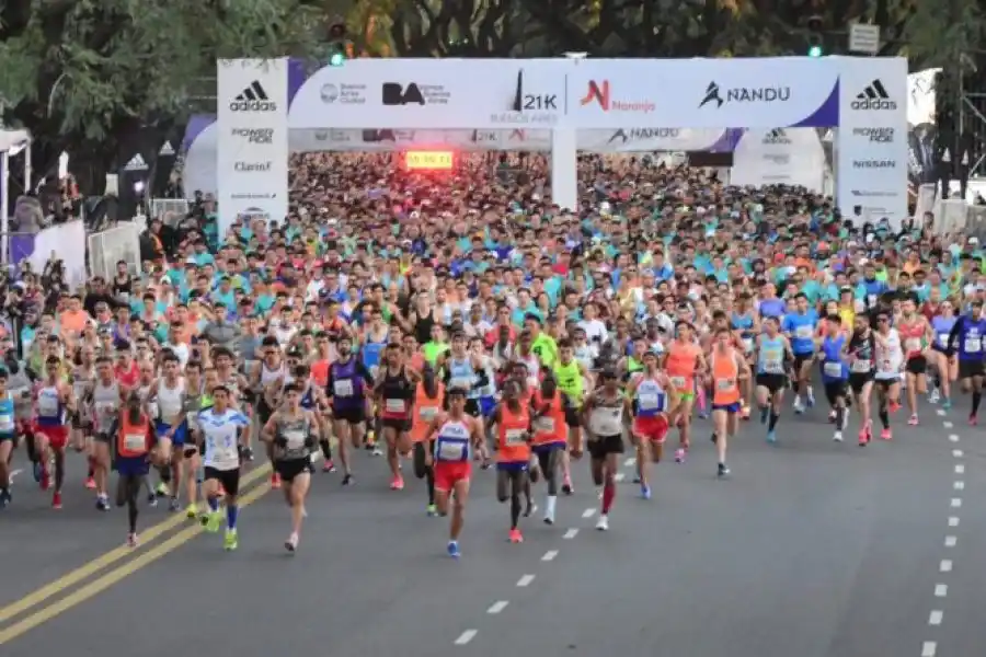 El fin de semana se corren los 21k de Buenos Aires